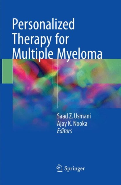 Book cover of: Personalized Therapy for Multiple Myeloma. By: Saad Z. Usmani
