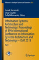 Book cover of: Information Systems Architecture and Technology: Proceedings of 39th International Conference on Information Systems Architecture and Technology – ISAT 2018