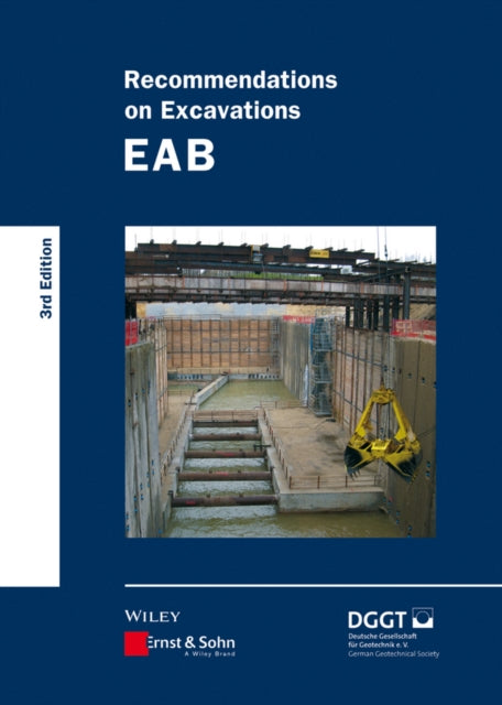 Book cover of: Recommendations on Excavations. By: German Geotechnical Society Staff