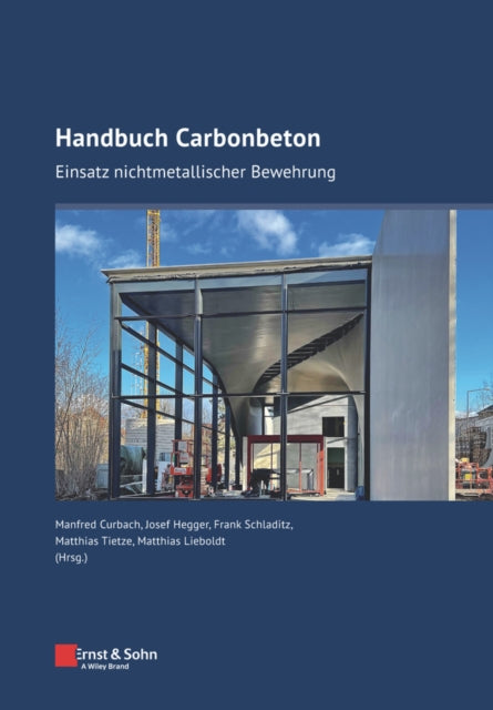 Book cover of: Handbuch Carbonbeton. By: Manfred Curbach
