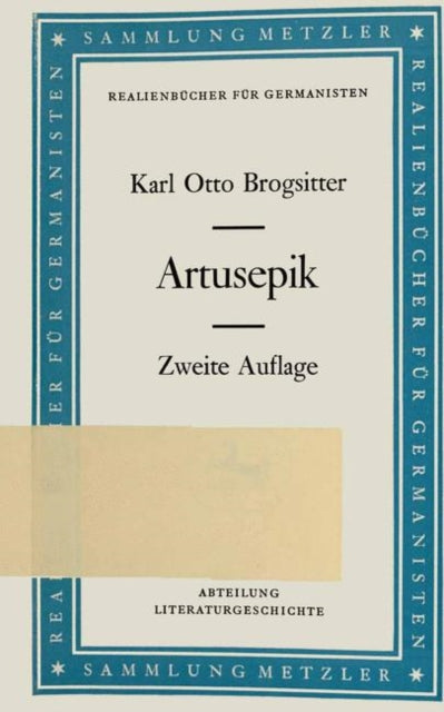 Book cover of: Artusepik