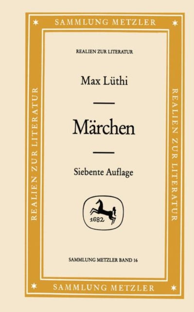 Book cover of: Marchen. By: Max LÃ¼thi