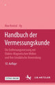 Book cover of: Handbuch der Vermessungskunde. By: Jordan / Eggert / Kneissl