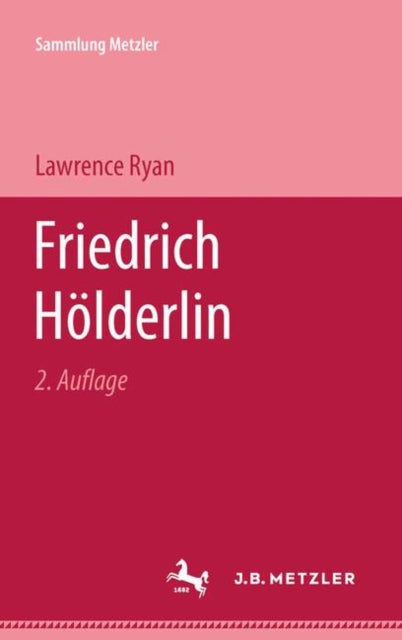 Book cover of: Friedrich Holderlin. By: Lawrence Ryan