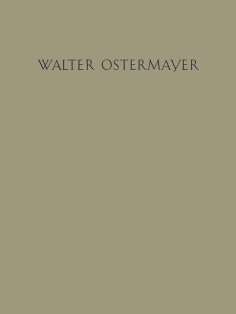 Book cover of: Der Bildhauer Walter Ostermayer. By: Walter Ostermayer