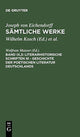 Book cover of: Literarhistorische Schriften III - Geschichte Der Poetischen Literatur Deutschlands. By: Wolfram Mauser