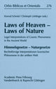 Book cover of: Laws of Heaven - Laws of Nature / Himmelsgesetze - Naturgesetze. By: Konrad Schmid