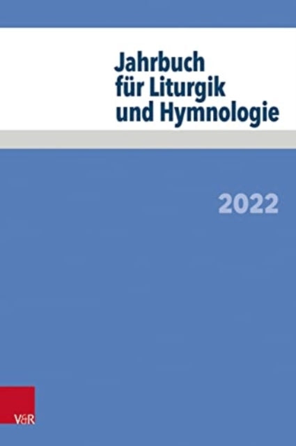 Book cover of: Jahrbuch fA¼r Liturgik und Hymnologie. By: Alexander Deeg
