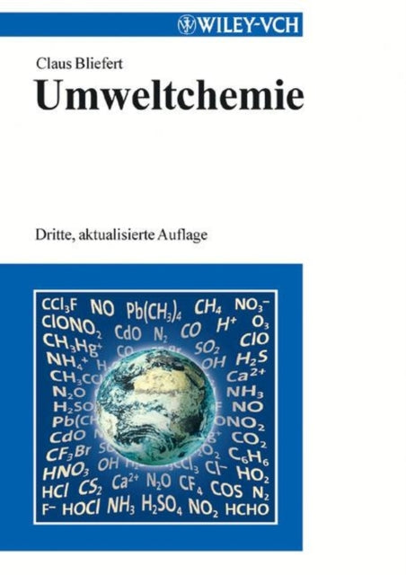 Book cover of: Umweltchemie. By: Claus Bliefert