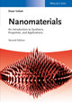 Book cover of: Nanomaterials. By: Dieter Vollath