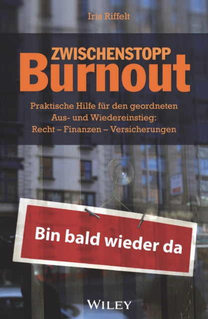 Book cover of: Zwischenstopp Burnout. By: Iris Riffelt