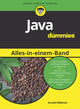 Book cover of: Java Alles-in-einem-Band fur Dummies. By: Arnold V. Willemer