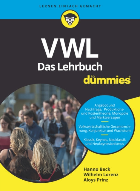 Book cover of: VWL fur Dummies. Das Lehrbuch. By: Hanno Beck