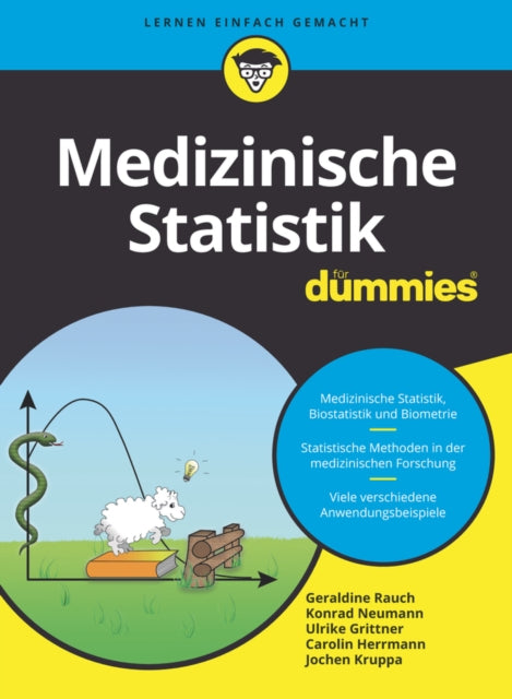 Book cover of: Medizinische Statistik fur Dummies. By: Geraldine Rauch