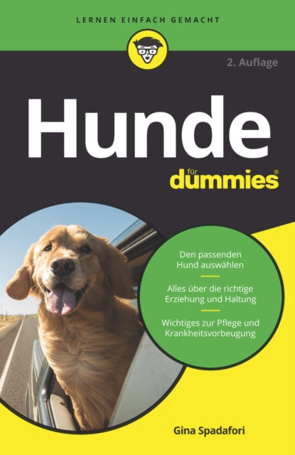 Book cover of: Hunde fur Dummies. By: Gina Spadafori