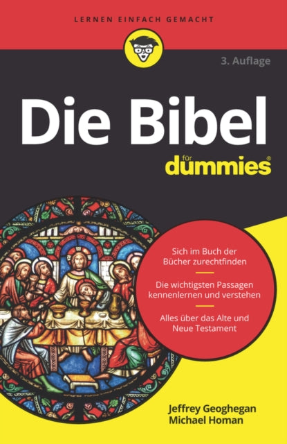 Book cover of: Die Bibel fur Dummies. By: Jeffrey Geoghegan