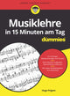 Book cover of: Musiklehre in 15 Minuten am Tag fur Dummies. By: Hugo Prigent
