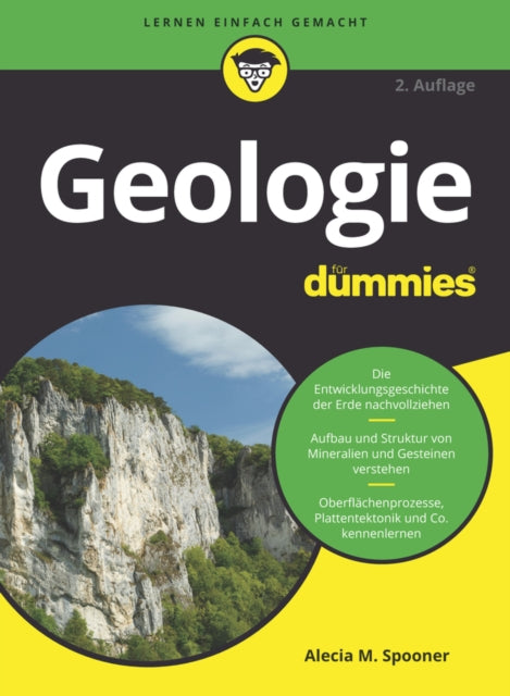 Book cover of: Geologie fur Dummies. By: Alecia M. Spooner