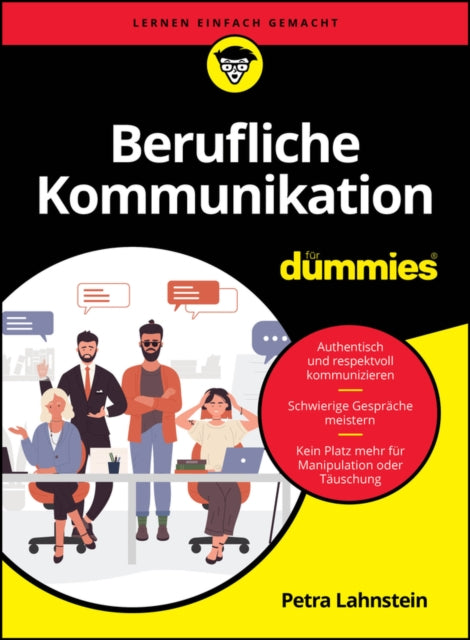 Book cover of: Berufliche Kommunikation fur Dummies. By: Petra Lahnstein