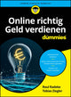Book cover of: Online richtig Geld verdienen fur Dummies. By: Roul Radeke
