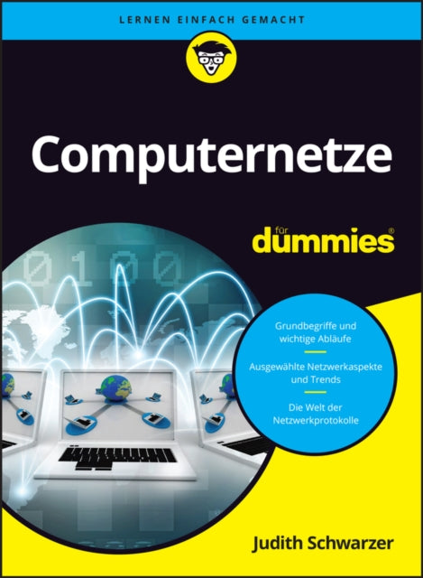 Book cover of: Computernetze fur Dummies. By: J. Schwarzer
