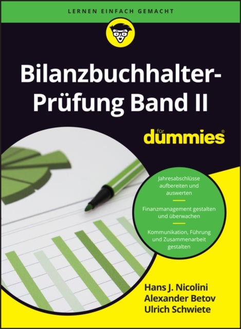 Book cover of: Bilanzbuchhalter-Prufung Band II fur Dummies. By: H. Nicolini