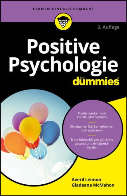 Book cover of: Positive Psychologie fur Dummies. By: A. Leimon
