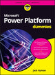 Book cover of: Microsoft Power Platform fur Dummies. By: J. Hyman