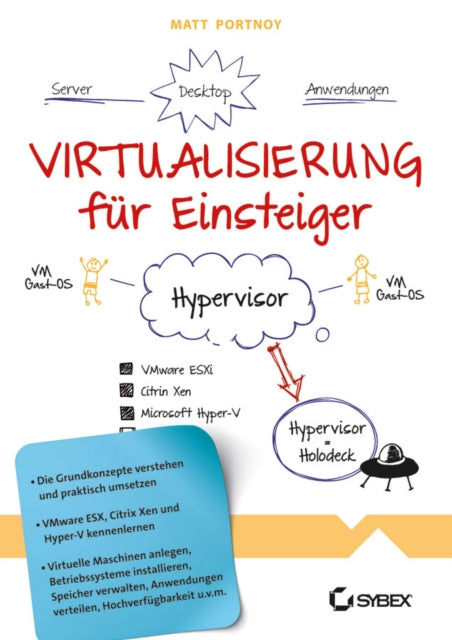 Book cover of: Virtualisierung fur Einsteiger. By: Matthew Portnoy