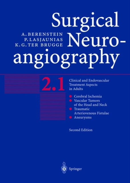Book cover of: Surgical Neuroangiography. By: Alejandro Berenstein