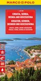 Book cover of: Croatia, Bosnia, Herzegovina Marco Polo Map