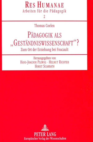 Paedagogik ALS «Gestaendniswissenschaft»?