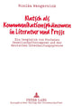 Book cover of: Klatsch als Kommunikationsphaenomen in Literatur und Presse