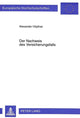 Book cover of: Der Nachweis des Versicherungsfalls