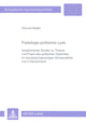 Book cover of: Poetologie politischer Lyrik