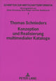 Book cover of: Konzeption und Realisierung multimedialer Kataloge