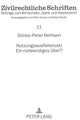 Book cover of: Nutzungsausfallersatz- Ein notwendiges Uebel?