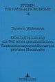 Book cover of: Erbschaftsplanung als Teil eines ganzheitlichen Finanzmanagementkonzepts privater Haushalte