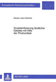 Book cover of: Vorelektrifizierung laendlicher Gebiete mit Hilfe der Photovoltaik