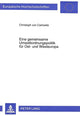 Book cover of: Eine gemeinsame Umweltordnungspolitik fuer Ost- und Westeuropa