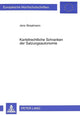 Book cover of: Kartellrechtliche Schranken der Satzungsautonomie