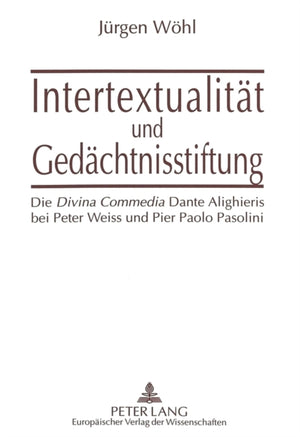 Intertextualitaet und Gedaechtnisstiftung
