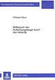 Book cover of: Mibrauch der Anfechtungsklage durch den Aktionaer