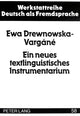 Book cover of: Ein neues textlinguistisches Instrumentarium