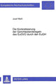 Book cover of: Die Konkretisierung der Gerichtsstandsregeln des EuGVUe durch den EuGH