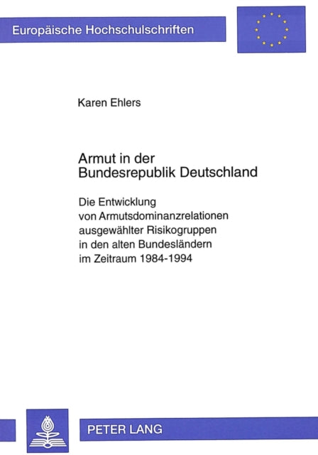 Book cover of: Armut in der Bundesrepublik Deutschland