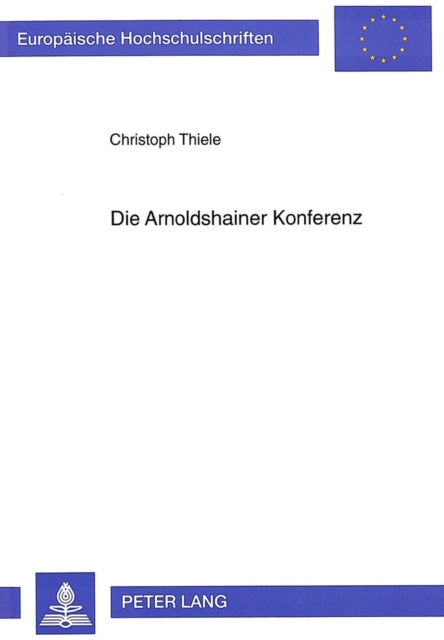 Book cover of: Die Arnoldshainer Konferenz