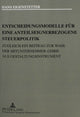 Book cover of: Entscheidungsmodelle fuer eine anteilseignerbezogene Steuerpolitik. By: Hans Eigenstetter