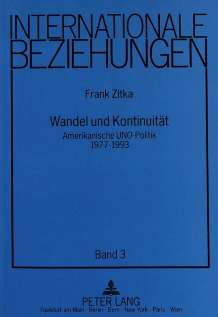 Book cover of: Wandel und Kontinuitaet