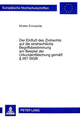 Book cover of: Der Einflu des Zivilrechts auf die strafrechtliche Begriffsbestimmung am Beispiel der Urkundenfaelschung gemae  267 StGB